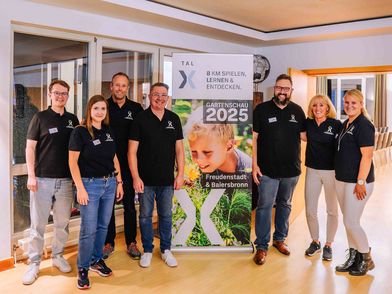 Das Team der Gartenschau 2025