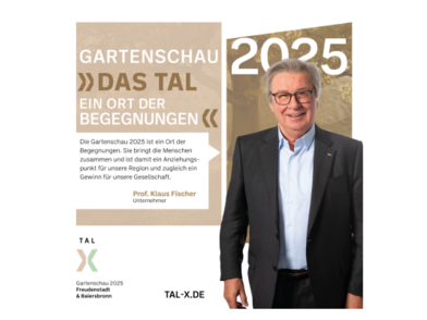 Prof. Klaus Fischer ist neuer Gartenschaubotschafter