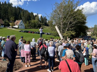 Bürgerspaziergang in Freudenstadt am 21.09.2024: Das Interesse war riesig