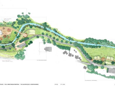 Plan: Xentrum und Friedrichstal, Vorabzug, Änderungen vorbehalten
