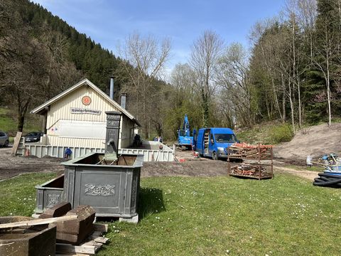 Baustelle: Das Museum am Königshammer wird erweitert und erlebbar gemacht.